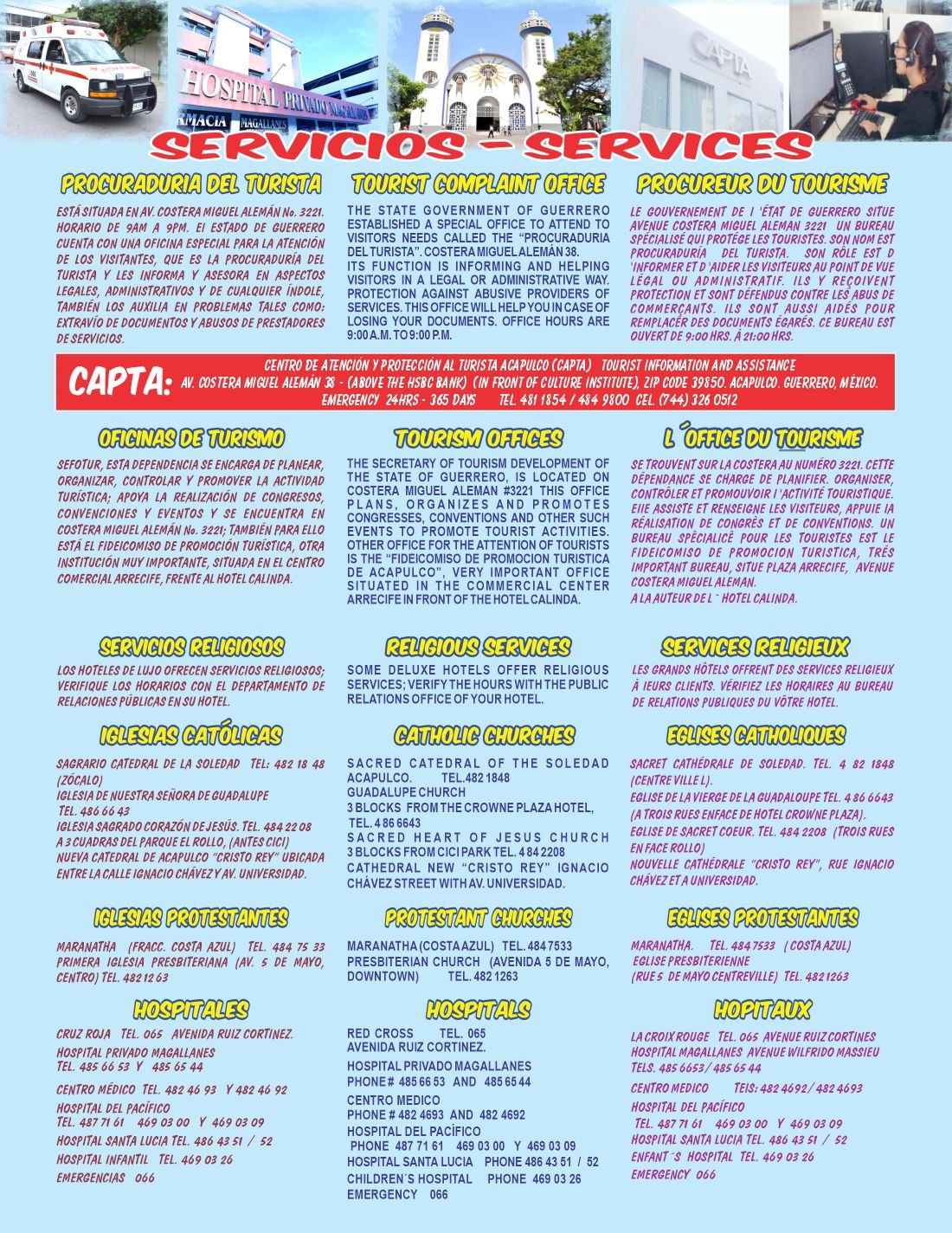 Página impresa: Servicios